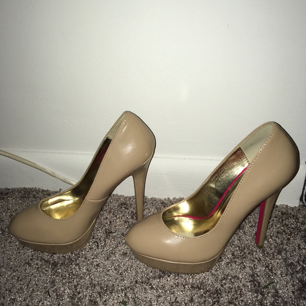 Beige Heels